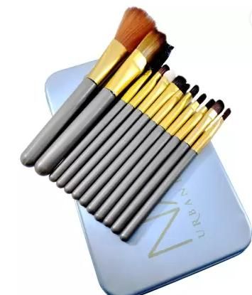 12-Piece Professional Makeup Brushes Set